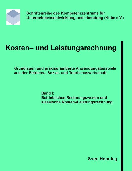Produktbild: Kosten- und Leistungsrechnung - Band I