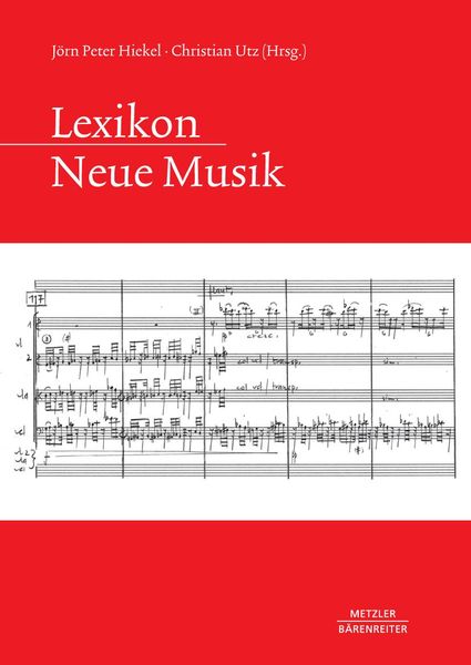 Produktbild: Lexikon Neue Musik