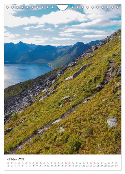 Produktbild: Norwegen - Das Land der Berge, Fjorde und Wasserf&auml;lle (Wandkalender 2026 DIN A4 hoch), CALVENDO Monatskalender