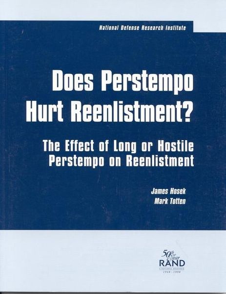 Produktbild: Has Perstempo Hurt Reenlistment?