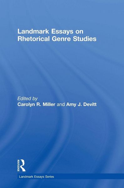 Produktbild: Landmark Essays on Rhetorical Genre Studies