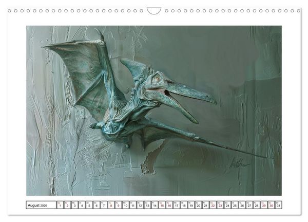 Produktbild: Wesen aus der Urzeit (Wandkalender 2026 DIN A3 quer), CALVENDO Monatskalender