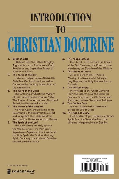 Produktbild: The Introduction to Christian Doctrine