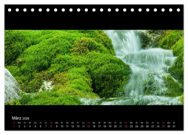 Produktbild: Alpenrand zwischen Isar und Lech (Tischkalender 2026 DIN A5 quer), CALVENDO Monatskalender