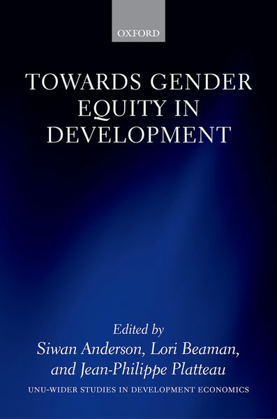 Produktbild: Towards Gender Equity in Development