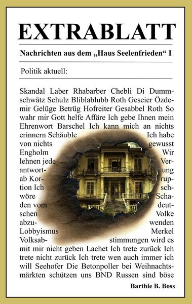 Produktbild: Extrablatt - Nachrichten aus dem Haus Seelenfrieden I