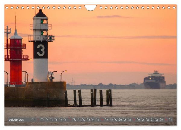 Produktbild: Wegweiser der Meere (Wandkalender 2026 DIN A4 quer), CALVENDO Monatskalender