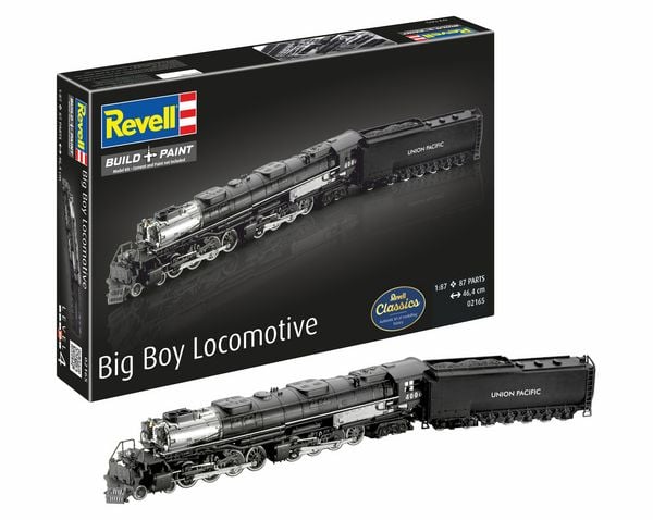 Produktbild: Revell 02165 H0 Dampflok Big Boy Plastik-Bausatz