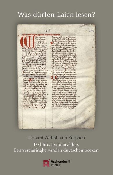 Produktbild: Was d&uuml;rfen Laien lesen?