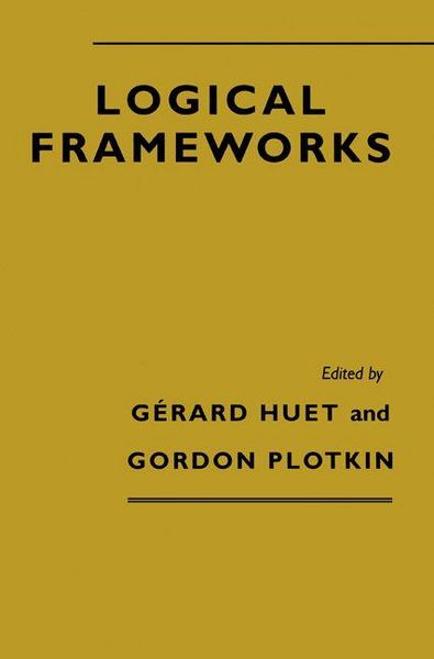 Produktbild: Logical Frameworks