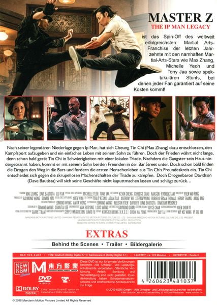 Produktbild: Master Z - The Ip Man Legacy