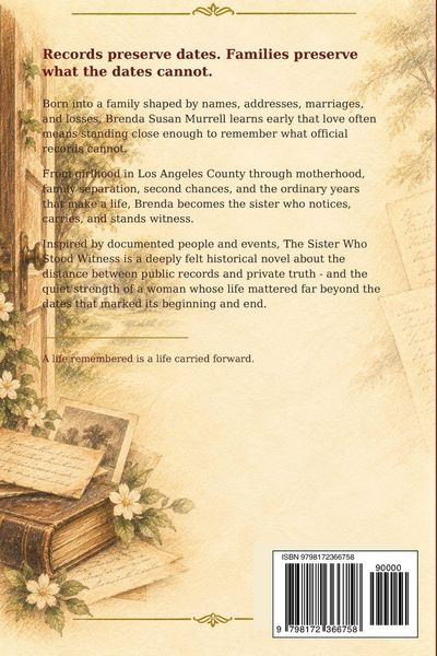 Produktbild: The Sister Who Stood Witness