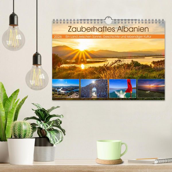 Produktbild: Zauberhaftes Albanien (Wandkalender 2026 DIN A4 quer), CALVENDO Monatskalender