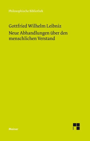 Produktbild: Neue Abhandlungen &uuml;ber den menschlichen Verstand