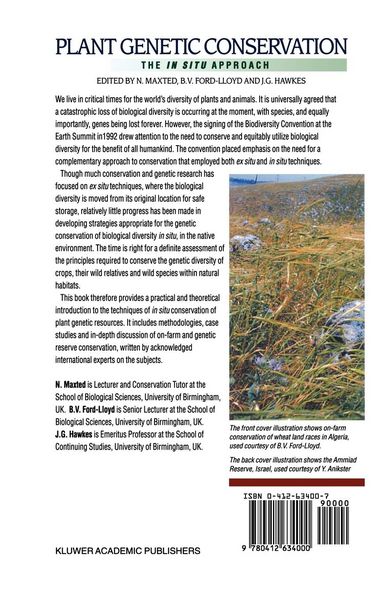 Produktbild: Plant Genetic Conservation