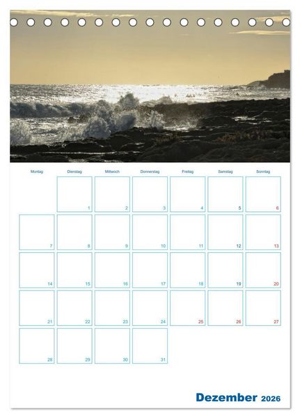Produktbild: il Salento - maritim (Tischkalender 2026 DIN A5 hoch), CALVENDO Monatskalender