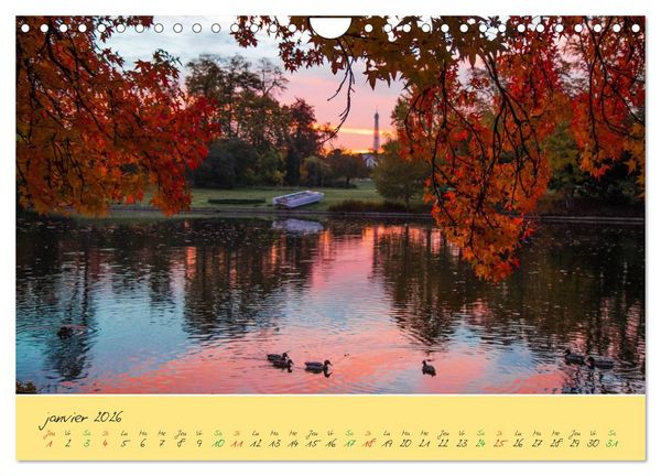 Produktbild: Un automne au Bois (Calendrier mural 2026 DIN A4 vertical), CALVENDO calendrier mensuel