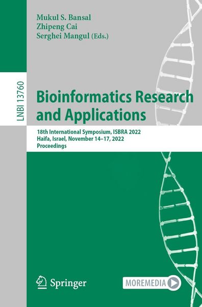 Produktbild: Bioinformatics Research and Applications