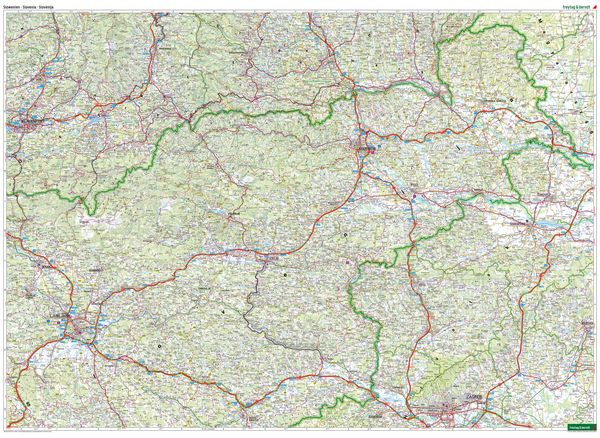 Produktbild: freytag & berndt Stra&szlig;enkarte Slowenien 1:150.000
