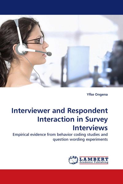 Produktbild: Interviewer and Respondent Interaction in Survey Interviews