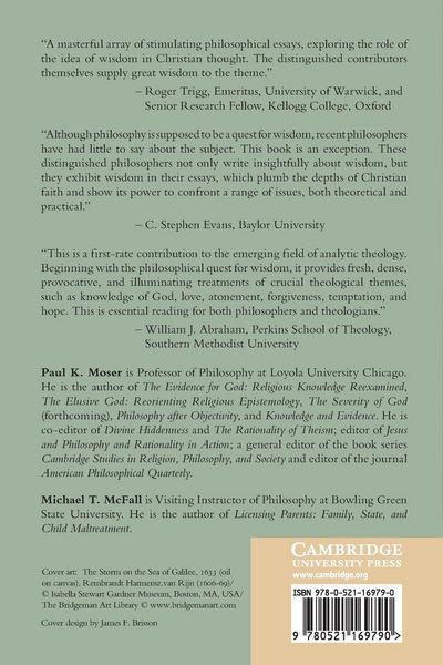 Produktbild: The Wisdom of the Christian Faith