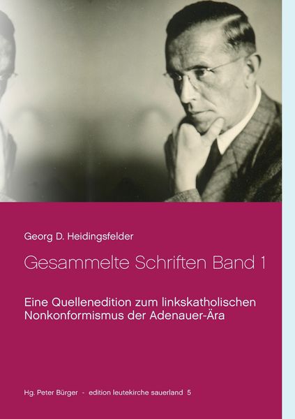 Produktbild: Gesammelte Schriften Band 1