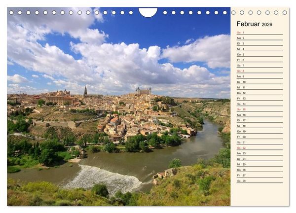 Produktbild: Burgen in Spanien (Wandkalender 2026 DIN A4 quer), CALVENDO Monatskalender