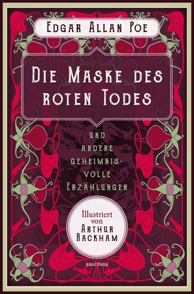 Die Maske des roten Todes und andere geheimnisvolle Erzählungen, Gebundene Ausgabe von Edgar Allan Poe, Anaconda, 9783730614488