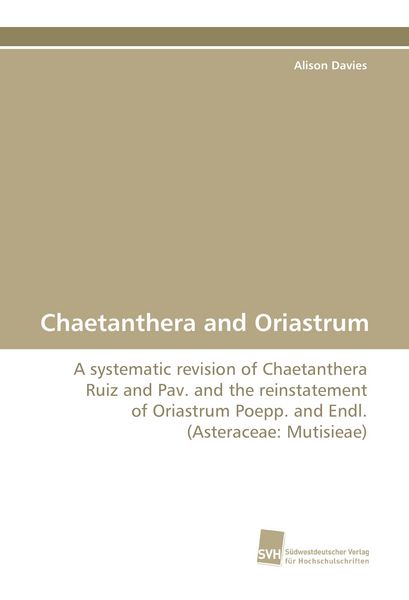 Produktbild: Chaetanthera and Oriastrum