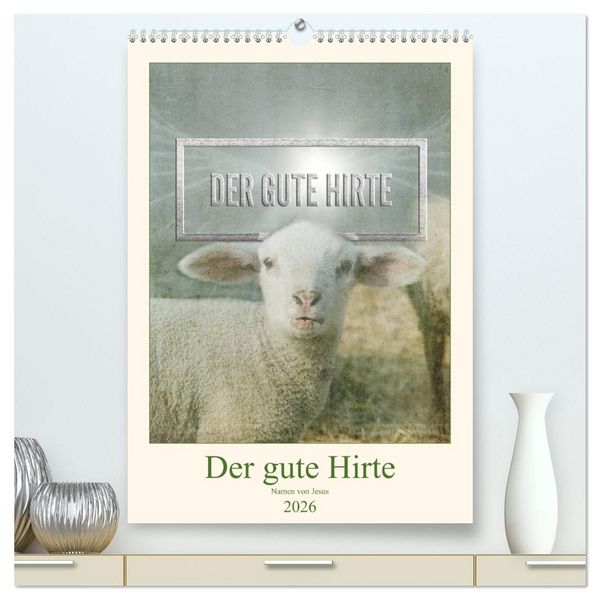 Produktbild: Namen von Jesus (hochwertiger Premium Wandkalender 2026 DIN A2 hoch), Kunstdruck in Hochglanz