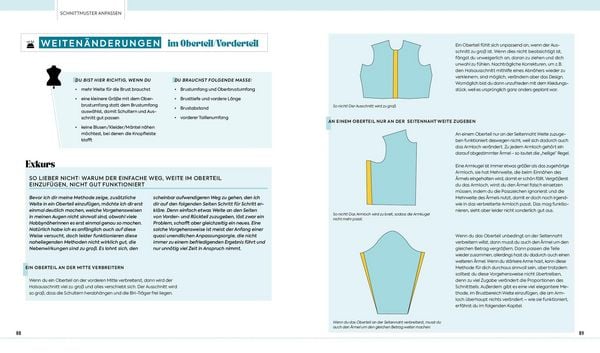 Produktbild: Passt perfekt &ndash; Schnittmuster an die eigene K&ouml;rperform anpassen