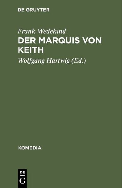Produktbild: Der Marquis von Keith