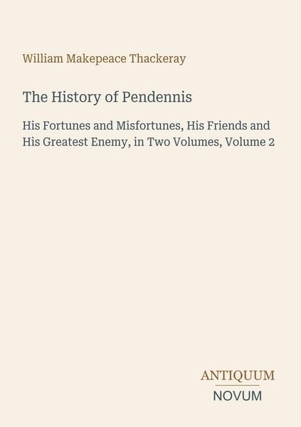Produktbild: The History of Pendennis