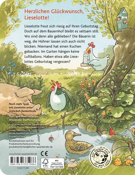 Produktbild: Ein Geburtstagsfest f&uuml;r Lieselotte
