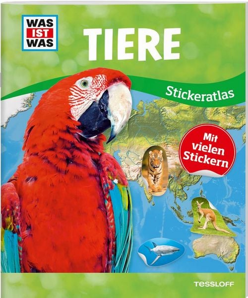 Produktbild: WAS IST WAS Sticker-Atlas Tiere