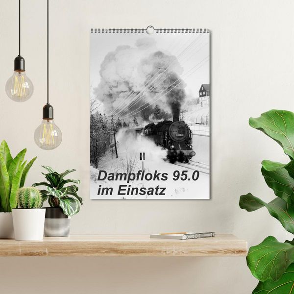 Produktbild: Dampfloks 95.0 im Einsatz (Wandkalender 2026 DIN A3 hoch), CALVENDO Monatskalender