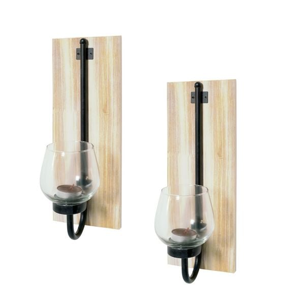 HTI-Line Wandkerzenhalter 2er Set Wandkerzenhalter 2er Set