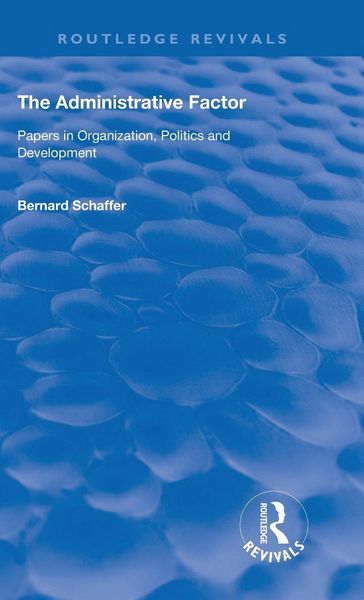 Produktbild: The Administrative Factor