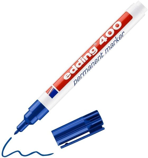 edding 400 Permanentmarker blau