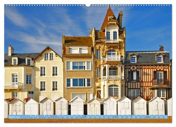 Produktbild: Quer durch die Normandie (Wandkalender 2026 DIN A2 quer), CALVENDO Monatskalender