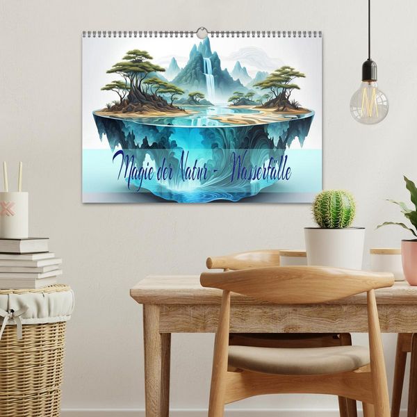 Produktbild: Magie der Natur - Wasserf&auml;lle (Wandkalender 2026 DIN A3 quer), CALVENDO Monatskalender