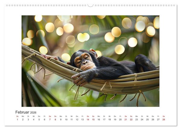 Produktbild: Einfach mal abh&auml;ngen (hochwertiger Premium Wandkalender 2026 DIN A2 quer), Kunstdruck in Hochglanz