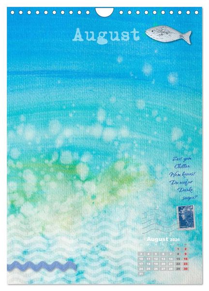 Produktbild: Jahr der Dankbarkeit &ndash; Scrapbooking-Kalender (Wandkalender 2026 DIN A4 hoch), CALVENDO Monatskalender