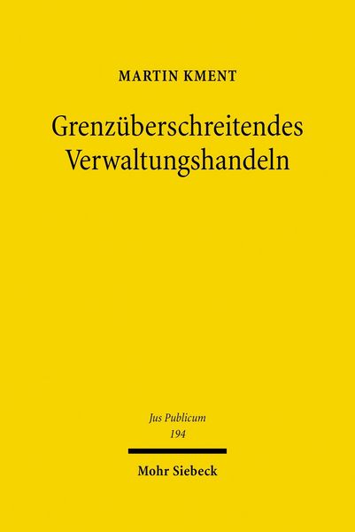 Produktbild: Grenz&uuml;berschreitendes Verwaltungshandeln