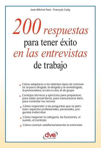 Produktbild: 200 respuestas para tener &eacute;xito en las entrevistas de trabajo