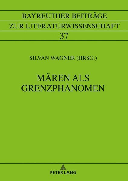 Produktbild: M&auml;ren als Grenzph&auml;nomen