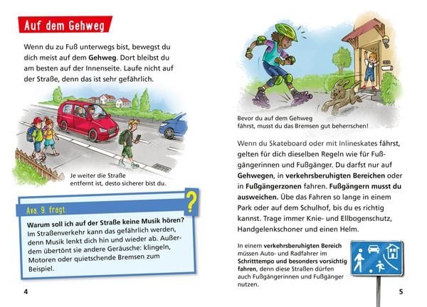 Produktbild: Pixi Wissen 80: Sicher im Straßenverkehr