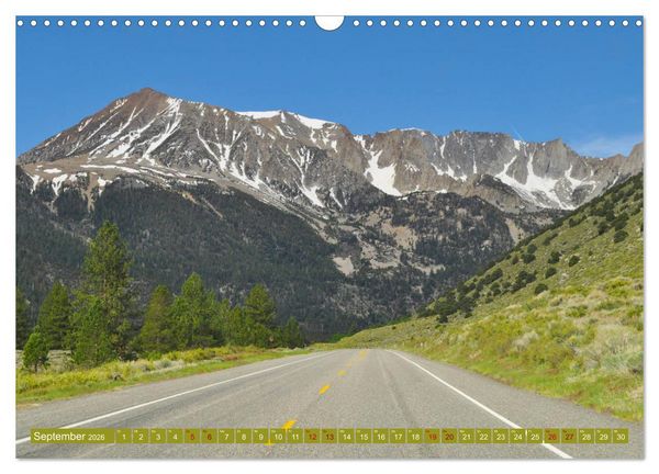 Produktbild: Erlebe mit mir die Landschaft des Yosemite Nationalpark (Wandkalender 2026 DIN A3 quer), CALVENDO Monatskalender