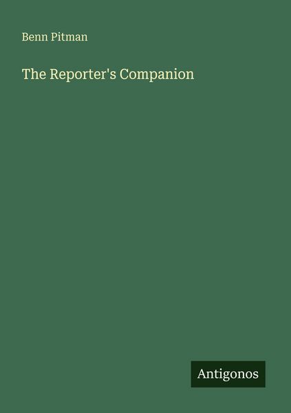 Produktbild: The Reporter's Companion