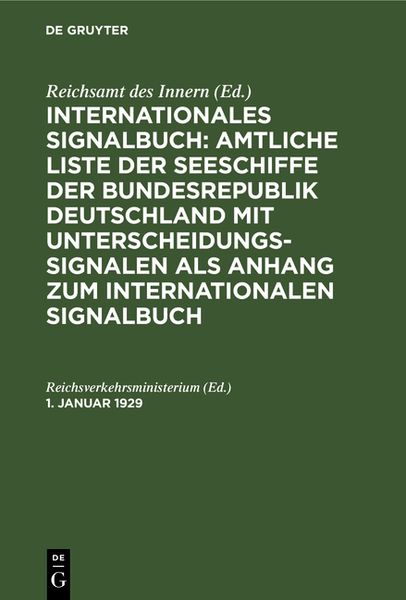 Produktbild: 1. Januar 1929